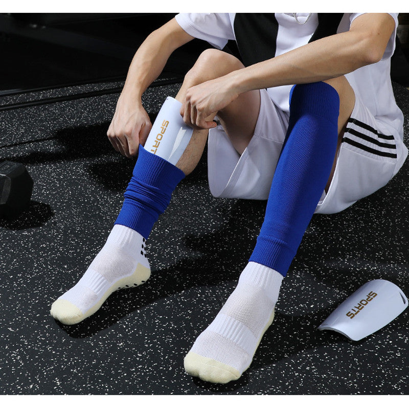 1 Pair Football Shin Guard Teens Socks Pads Professional Legging Shinguards Sleeves Protective