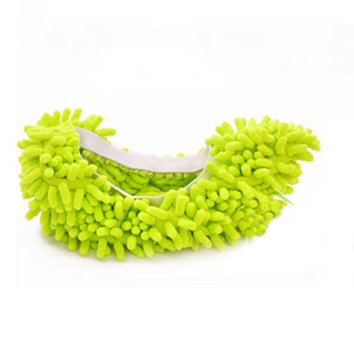 1pc Dust Cleaner Grazing Slippers House Bathroom Floor Cleaning Mop Microfiber Duster Cloth