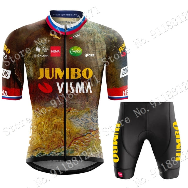 2022 Jumbo Visma France Team Cycling Clothing