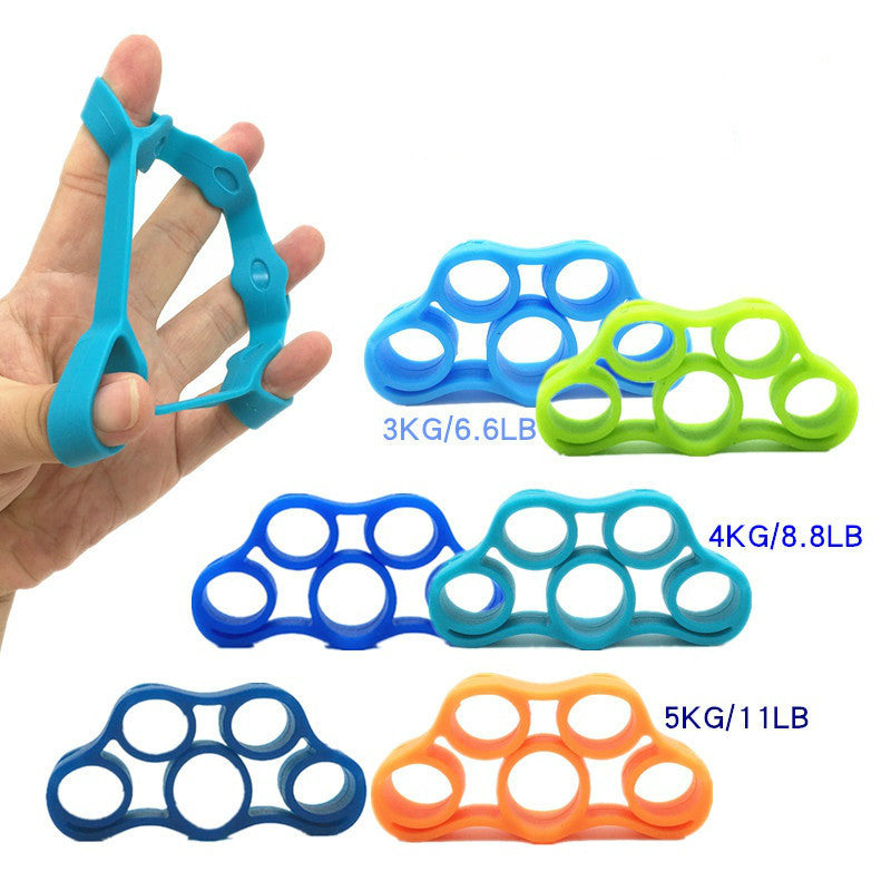 Hand Gripper Silicone Finger Expander Exercise Hand Grip Wrist Strength