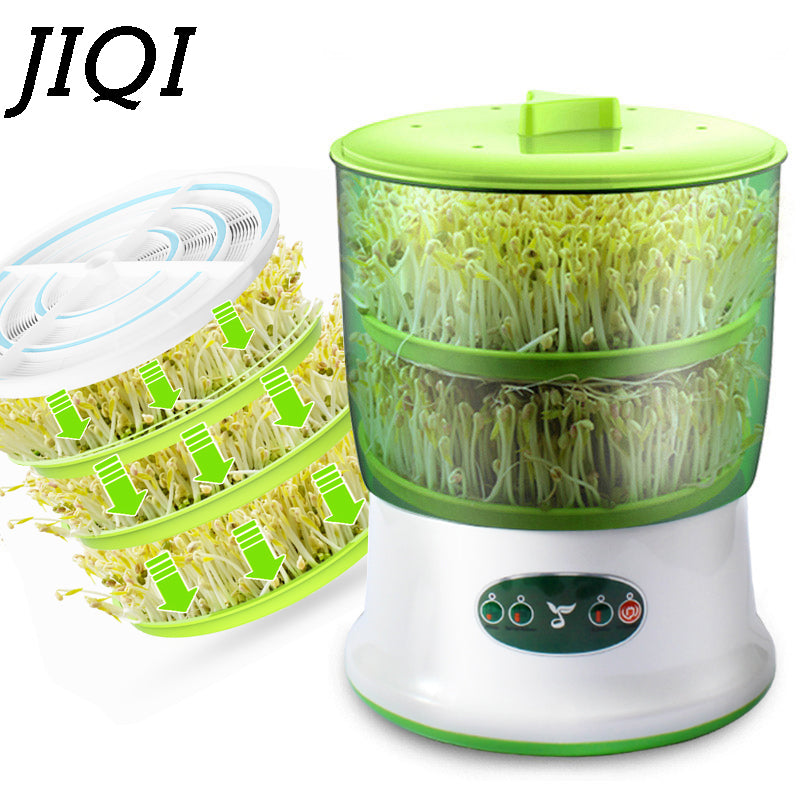 Intelligent Bean Sprouts Maker Thermostat Green Vegetable Seeds Sprout Buds Germinator Machine
