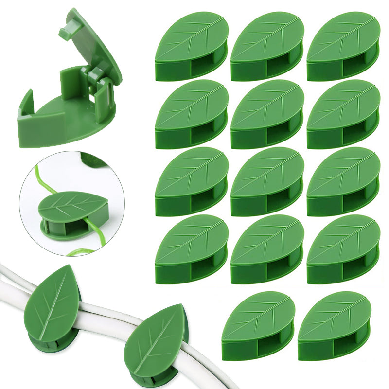 Invisible Plant Climbing Wall Fixture Rattan Vine Bracket Fixed Buckle Leaf Clips Traction Holder Garden