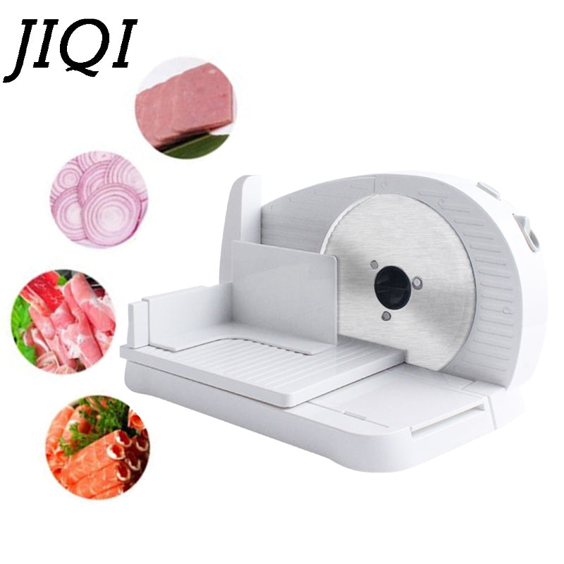 Electric Mutton Rolls Meat Slicer Mincer Automatic Beef Lamb Potato Slice Knife Bread Food Cutter Grinder