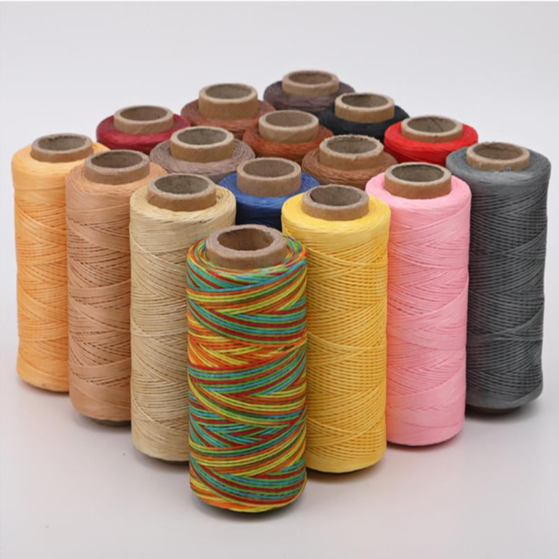 Leather Waxed Thread Cord 150D 50M Wax String Cord Sewing Craft Tool DIY Hand Leather Products