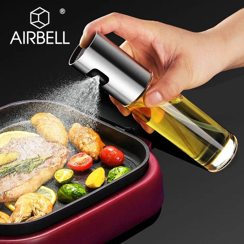 Oil spray bottle sprayer bbq kitchen accessories utensils tools gadget sets cooking olive Glass