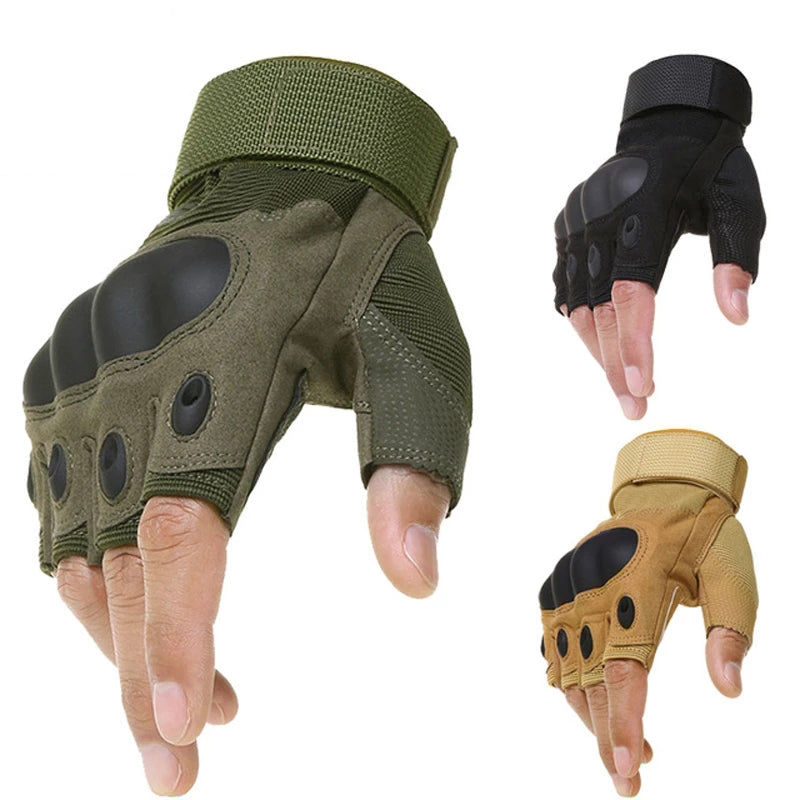 Outdoor Tactical Gloves Airsoft Sport Gloves Half Finger