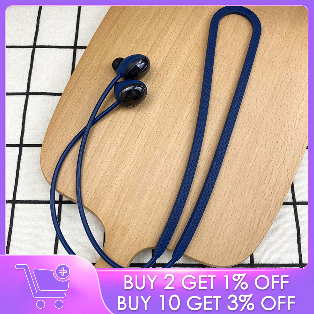 Silicone Anti Lost Strap Earphones Neck Rope for SAMSUNG Waterproof Accessory