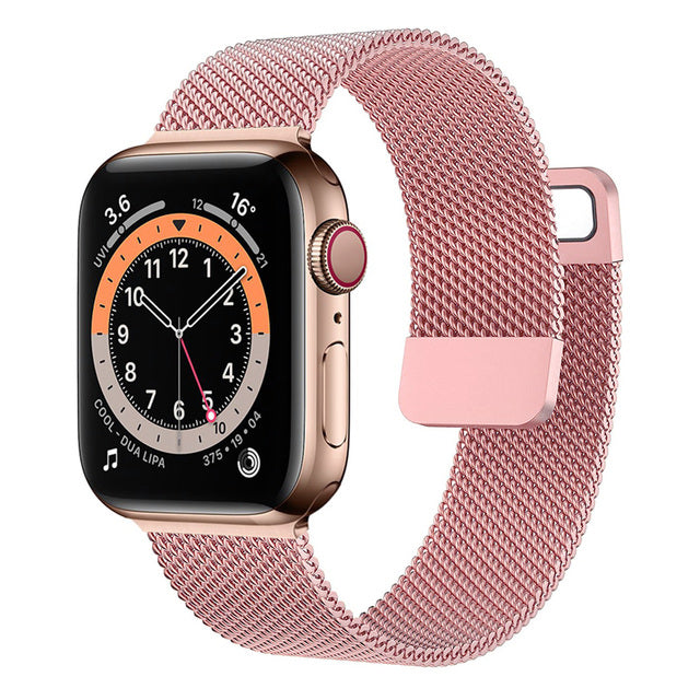 Strap For Apple watch Band 44mm 40mm 38mm 42mm  45mm 41mm Accessories Magnetic Loop smartwatch bracelet iWatch